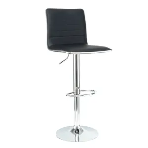 JXT Modern Bar taburesi İskandinav Modern Minimalist yüksek ayak döner PU deri ev ön büro bar sandalyesi