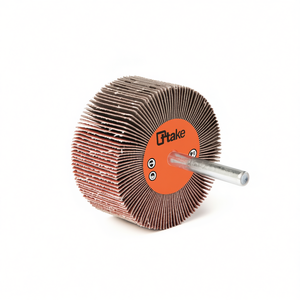 Ttake Corundum Abrasive Cloth Flap <b>Wheel</b> 60x40 Mm 6 Mm Shank For <b>Grinding</b> - Product Image 2