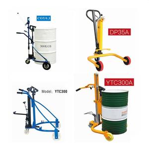 Chariot à fûts semi-électrique en acier personnalisé en usine, capacité <span class=keywords><strong>de</strong></span> charge <span class=keywords><strong>de</strong></span> 250 kg, 350 kg, 400 kg, pour le déplacement des fûts - Product Image 3