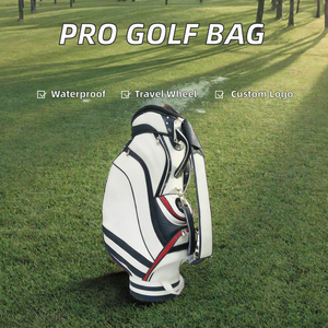 Bolsa de Golf Impermeable de PU con Logotipo Personalizado, Bolsa de Transporte para Palos de Golf con Soporte de Ruedas para Viajes, para Golfistas Adultos - Product Image 2