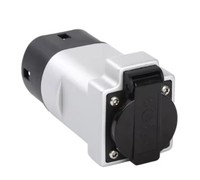 Adaptateur de décharge pour véhicule électrique Dongfeng LCT2E V2L, connecteur femelle sans fil de type 2, prise britannique 16A 250V AC