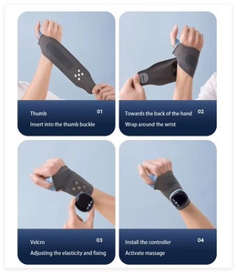 Son tasarımlar onlarca el atel spor bilekliği sıcak Compress s elektrikli masaj spor bilek bandı el ve başparmak Brace - Product Image 5