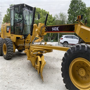 Niveleuse de moteur d'occasion CAT 140K 100% America Original en bon état Caterpillar 140K 140H Machine de construction de routes - Product Image 1
