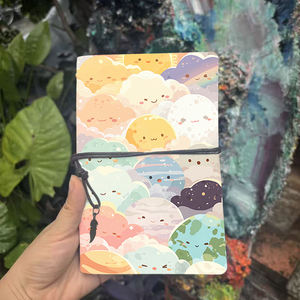 Cahier de notes A6 2025 à 6 trous, 160 pages épaisses, créatif, <span class=keywords><strong>chic</strong></span>, idéal pour la rentrée des classes, cadeau d'anniversaire avec des planètes - Product Image 2