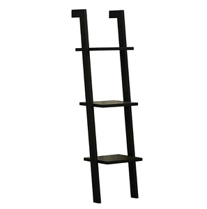 Mdf Wood Home Folding 4 to 5-tier <strong>Leaning</strong> <strong>Ladder</strong> Book <strong>Shelf</strong> Corner Storage <strong>Shelf</strong> - Product Image 4