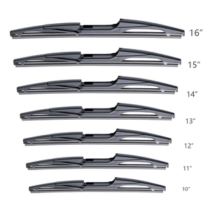 Balais d'<span class=keywords><strong>essuie</strong></span>-<span class=keywords><strong>glace</strong></span> arrière universels haute performance en caoutchouc naturel sans armature, silencieux et multifonctionnels pour pare-brise de voiture, personnalisés en usine - Product Image 1