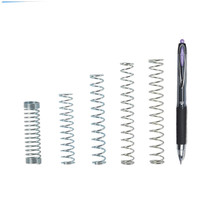 Petit stylo à bille à ressort en acier industriel, mini ressort de compression