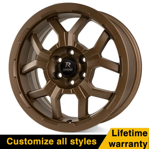 NISMO Off Road Axis Bronze Beadlock Roues forgées 16 17 18 pouces pour Ford F150 Ram 1500 Silverado Tundra Pathfinder Nissan Rogue - Product Image 2