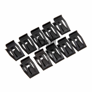 แผงควบคุมด้านหน้ารถยนต์อเนกประสงค์,ตัวยึดหมุดโลหะสีดำสำหรับตกแต่งรถยนต์แผงหน้าปัดรถยนต์คลิปยึดเหล็กสปริงตัว U คลิป<span class=keywords><strong>น็อต</strong></span> - Product Image 2