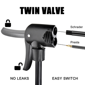 EasyDo — <span class=keywords><strong>pompe</strong></span> manuelle pratique à pédale pour pneus de vélo, usage domestique, gonfleur de pneumatiques, pour bicyclette - Product Image 5