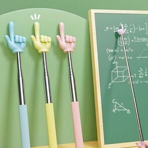 Custom LOGO Printing Metal Telescoping Teacher Pointer Stick for Classroom Mini Pointer Finger Stick Reading Aid Presentation - Product Image 4