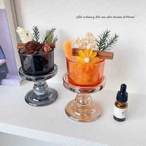 Difusor de Aroma sin Llama con Piedras, Aceites Esenciales y Flores Secas, Decoración de Lujo para el Hogar, Fragancia Duradera (15-30 Días), Aroma a <span class=keywords><strong>Gardenia</strong></span> - Product Image 1