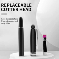 Portable fibre optique couperet fibre optique outils stylo Type fibre couperet coupe stylo bouche plate rubis couperet stylo FTTH