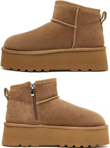 Wholesale UGh Women's <strong>Classic</strong> Ultra Mini <strong>Platform</strong> Snow Boots High-heel Ankle Fur Snow Boots - Product Image 2