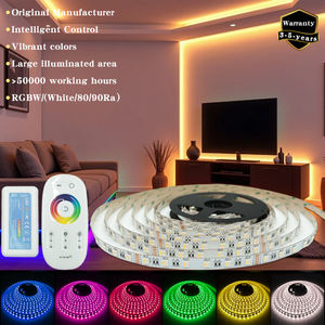 LED-stripverlichting 24V 12V Smart 5050 RGBW met APP-afstandsbediening, flexibel, voor feestjes en bars, 5m/10m/rol - Product Image 1