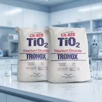 Titanium Dioksida TiO2 Kemurnian 99% 13463-67-7 Anti-kuning R-02+ R-706 untuk Dempul Dinding Aditif Industri Rutil