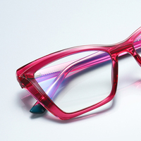 Lmamba 2151 Vintage Cat Eye TR90 Lunettes optiques 2025 Vintage Blue Light Blocking Lunettes Cadres Femmes