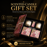 Coffret cadeau Scentscape Aroma, ensemble de bougies parfumées et de pierres écologiques faites à la main, cadeau d'entreprise personnalisé en gros, décoration parfumée pour la maison