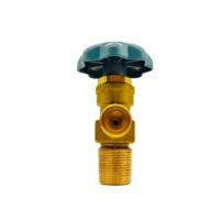 Vanne cylindrique de type raccordement d'arbre QF-30A en laiton pour H2, prix usine