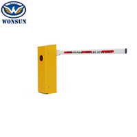 Barrière automatique sans ressort WS Heavy Duty à moteur brushless, portique de 8 m max. pour projets de parkings commerciaux