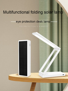 Bán buôn xách tay <span class=keywords><strong>LED</strong></span> tường đêm năng lượng mặt trời đèn bàn 20000mA loại pin C sạc thông minh mini <span class=keywords><strong>LED</strong></span> Đèn đọc sách với người giữ điện thoại - Product Image 4