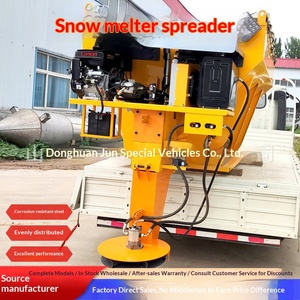 Épandeur de neige et de sel pour routes municipales, grande capacité, pour la maintenance routière, à suspension arrière - Product Image 1
