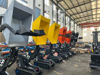 ANTSPOWER 2026 Schnelle Lieferung 600KG Diesel Hydraulischer Sensitiver Kraftbetriebener Minidumper – Heiß begehrter günstiger chinesischer Mini-Dumper