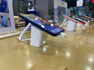 Anti-Theft Smart Phone Display Security Stand <strong>Remote</strong> <strong>Control</strong> Wireless Charging 100-110dB Alarm for <strong>Cellphone</strong> Tablet Made ABS - Product Image 4
