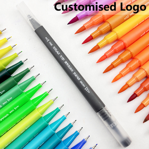 72 Kleuren Dual Tip Brush Pen Set, Niet-toxisch Geurloos Fineliner Tip Kalligrafie Art Markers Aquarel Brush Pennen - Product Image 5