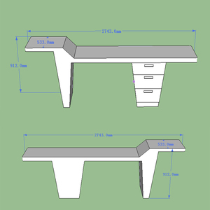 Dental <span class=keywords><strong>Oficina</strong></span> escritorio contra blanco moderno escritorio muebles de <span class=keywords><strong>oficina</strong></span> se clínica y Hospital - Product Image 5