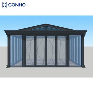 Gonho freestanding Trung Quốc nhà kính 4 mùa cách nhiệt cấu trúc nhôm tùy chỉnh sunroom - Product Image 1