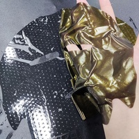 Masque facial en feuille de gelée de cristal hydrogel bio-collagène lyophilisé Or Noir, personnalisé avec logo, pour blanchiment, anti-rides et lifting