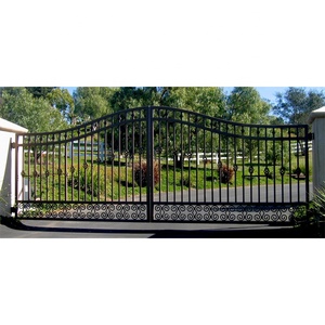 2017 Chất Lượng Cao Tốt Nhất Bán Nhà Nướng Cổng/Kim Loại Hàng Rào Cổng Rào/Rèn Cửa Sắt Thiết Kế - Product Image 6