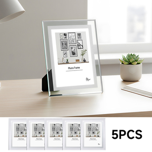 Biểu Tượng Tùy Chỉnh 4X6 Bán Buôn Hai Mặt Kính Dày A3 A4 A2 Bảng Đứng Không Khung Hình Với Kính - Product Image 4