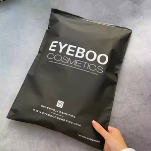 อุปกรณ์บรรจุภัณฑ์สำหรับธุรกิจขนาดเล็ก ถุงซิปสีดำ ถุงซิปล็อคแบบกำหนดเองสำหรับเสื้อผ้าฤดูร้อน ถุงซิปพร้อมโลโก้ - Product Image 4