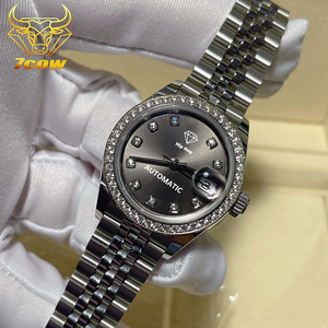 أعلى جودة الطلب الهاتفي الكلاسيكية VVS المويسانيتي ووتش تمثال نصفي أسفل مثلج من الهيب هوب التلقائي آلة الساعات الفاخرة - Product Image 3