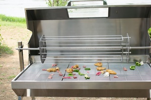 Su misura Spiedo Torrefazione un Maiale Il Foukou Greco Cipriota Girarrosto BBQ - Product Image 5