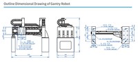 Robot Gantry kecepatan tinggi industri kualitas tinggi
