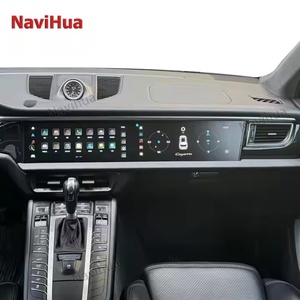 Navihua Écran double 12,3 pouces Carplay Autoradio GPS Navigation Écran multimédia pour Porsche Macan 2014-2017 - Product Image 2