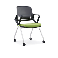 Chaise de bureau pliable en plastique de bonne qualité pour la salle de conférence
