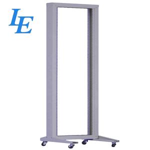 Rack de serveur ouvert robuste 42U, 19 pouces, 4 poteaux, avec roulettes, en acier SPCC, capacité de charge de 200 kg, en stock - Product Image 2