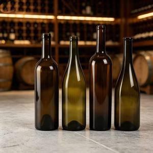 Bouteilles de vin en verre de haute qualité, bouteilles en verre coloré transparent pour le vin, le brandy, le <span class=keywords><strong>bourbon</strong></span> et le <span class=keywords><strong>XO</strong></span>, en stock - Product Image 5