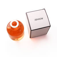 Offre Spéciale vide rechargeable 50ml Air frais hôtel parfum rond clair Reed verre diffuseur bouteille avec couvercles