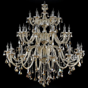 New Arrival D140CM <b>Crystal</b> Classic <b>Chandelier</b> Hotel Lobby Villa Home <b>Lighting</b> with Glass Candle Middle Lamp Sizes - Product Image 2