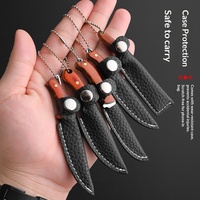 Roestvrijstalen 3CR13 mini-vouwmes outdoor survival camping sleutelhanger makkelijk mee te nemen fruit snijder pakketopener DIY hout OEM