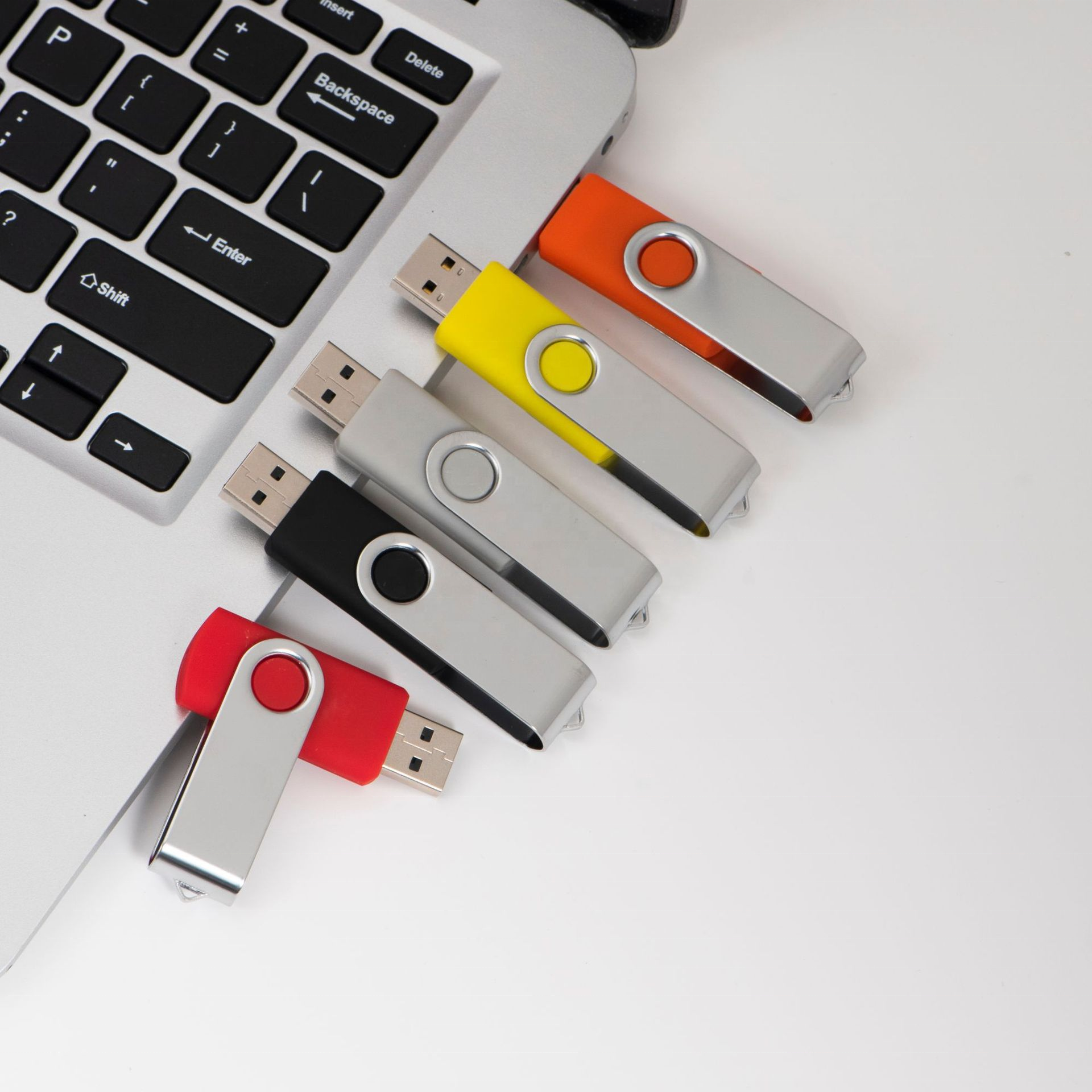 Wholesale Rotating USB Disk Program Copy Data Backup Bid Metal Gifts
