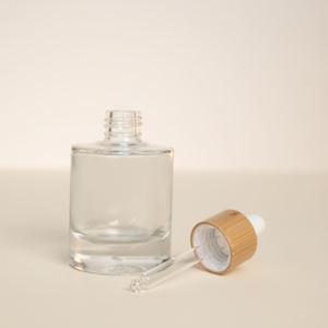 Botella de vidrio ecológico 50ml 100mL recargable con acabado esmerilado para cosmética natural y tintura de hierbas - Product Image 4