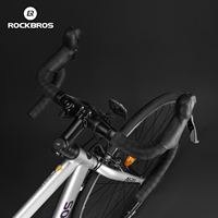 ROCKBROS stang sepeda 700C uniseks, tingkat masuk 8 kecepatan 13-28t aluminium sepeda jalan kota dewasa melengkung dengan pengganti gigi untuk laki-laki dan perempuan