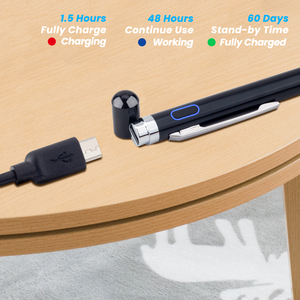 ปากกาสไตลัสหัวปากกาอัจฉริยะหน้าจอสัมผัสโลหะ K811B อเนกประสงค์พร้อมปากกาแม่เหล็กสำหรับโทรศัพท์แอนดรอยด์ - Product Image 6