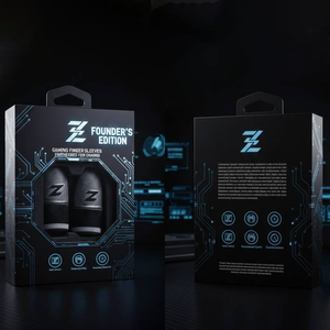 Fundas para Dedos Ultrafinas y Transpirables de Fibra Plateada, Antideslizantes y Absorbentes del Sudor, Equipo Esencial para Esports - Product Image 3